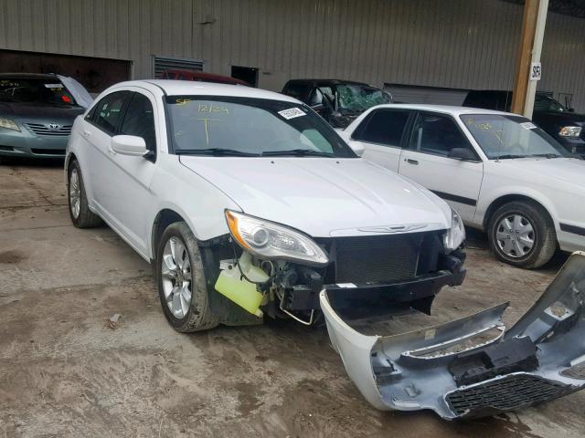 1C3CCBAB8DN674006 - 2013 CHRYSLER 200 LX WHITE photo 1