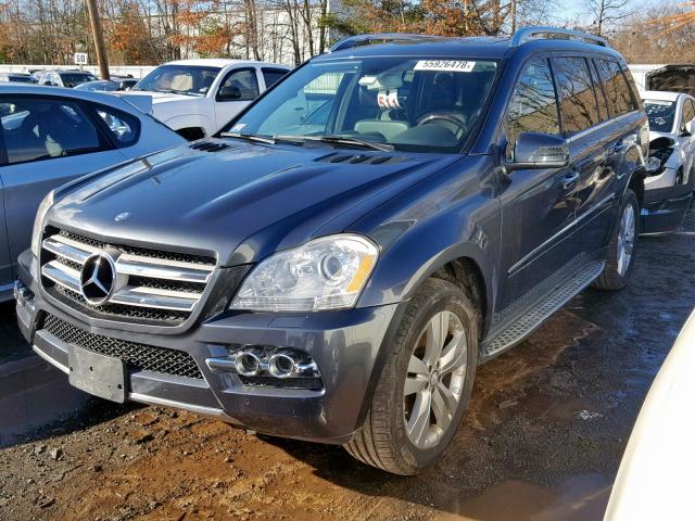 4JGBF7BE6BA631272 - 2011 MERCEDES-BENZ GL 450 4MA CHARCOAL photo 2