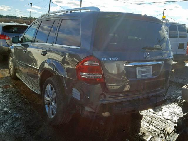 4JGBF7BE6BA631272 - 2011 MERCEDES-BENZ GL 450 4MA CHARCOAL photo 3