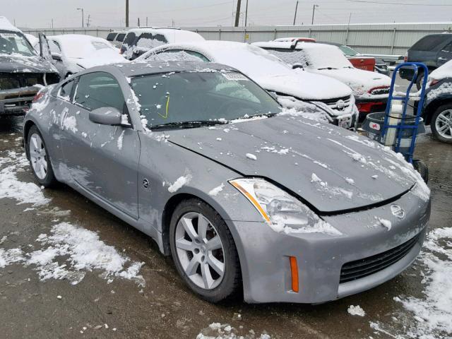 JN1AZ34D05M606555 - 2005 NISSAN 350Z COUPE SILVER photo 1