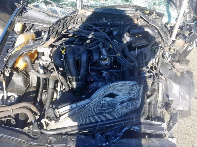 1FAFP37N66W160923 - 2006 FORD FOCUS ZX5 BLACK photo 7