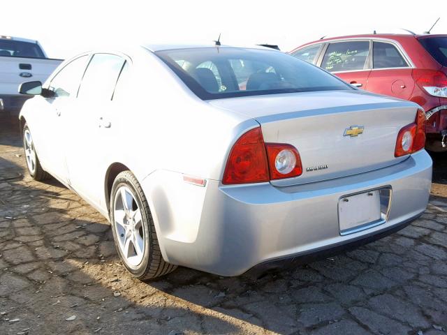 1G1ZB5EB9AF208328 - 2010 CHEVROLET MALIBU LS 银色 照片 3