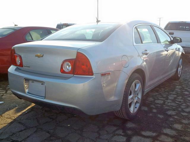 1G1ZB5EB9AF208328 - 2010 CHEVROLET MALIBU LS 银色 照片 4