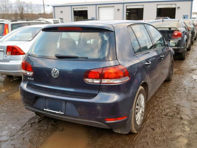 WVWDB7AJ1BW239360 - 2011 VOLKSWAGEN GOLF 蓝色 照片 4