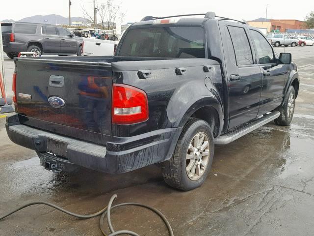 1FMEU33K67UA27548 - 2007 FORD EXPLORER S BLACK photo 4