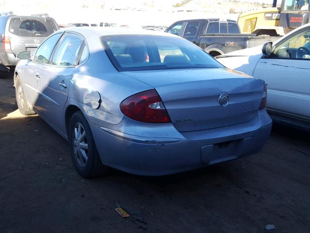 2G4WD532351268198 - 2005 BUICK LACROSSE C SILVER photo 3