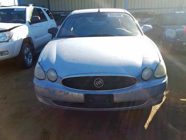 2G4WD532351268198 - 2005 BUICK LACROSSE C SILVER photo 9