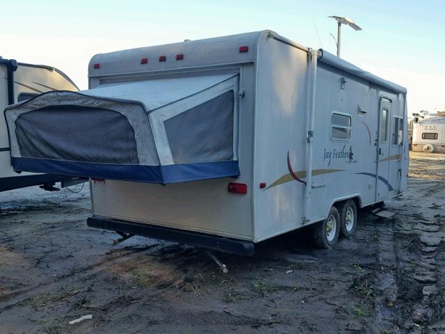 1UJBJ02K451JB1006 - 2005 JAYCO JAYFEATHER  WHITE photo 4