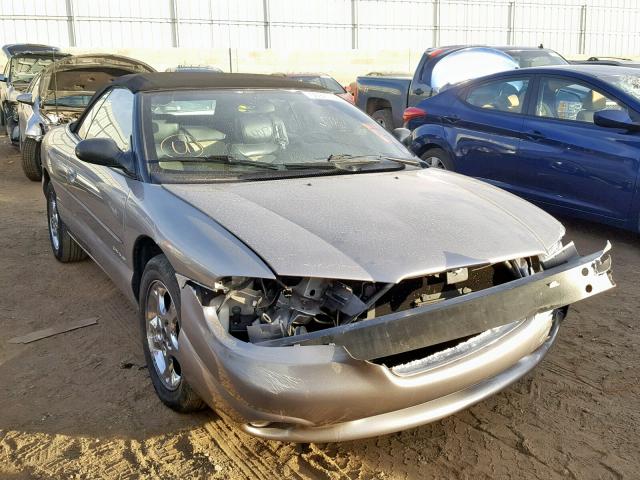 3C3EL55H6WT333571 - 1998 CHRYSLER SEBRING JX SILVER photo 1