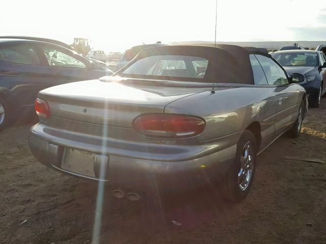 3C3EL55H6WT333571 - 1998 CHRYSLER SEBRING JX SILVER photo 4