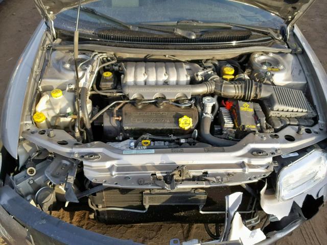 3C3EL55H6WT333571 - 1998 CHRYSLER SEBRING JX SILVER photo 7