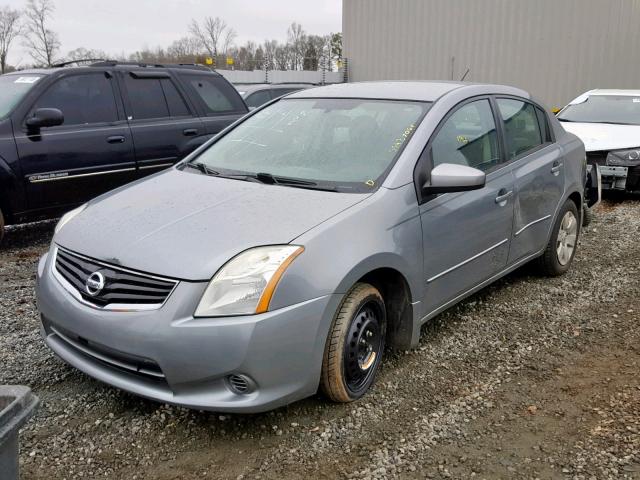 3N1AB6AP7AL604682 - 2010 NISSAN SENTRA 2.0 SILVER photo 2