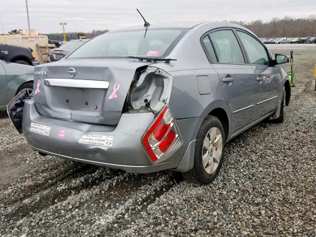 3N1AB6AP7AL604682 - 2010 NISSAN SENTRA 2.0 SILVER photo 4