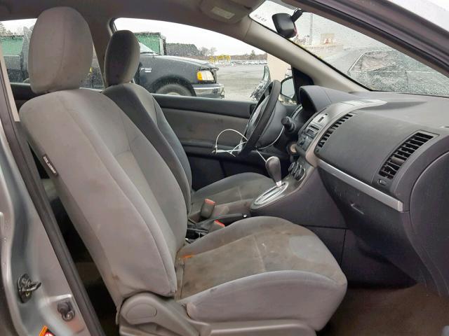 3N1AB6AP7AL604682 - 2010 NISSAN SENTRA 2.0 SILVER photo 5