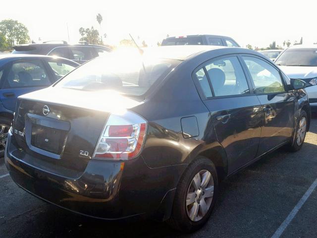 3N1AB61E07L676539 - 2007 NISSAN SENTRA 2.0 BLACK photo 4