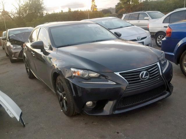 JTHBF1D29E5020863 - 2014 LEXUS IS 250 BLACK photo 1