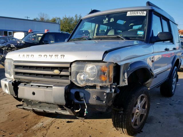 SALTP194X4A838629 - 2004 LAND ROVER DISCOVERY SILVER photo 2