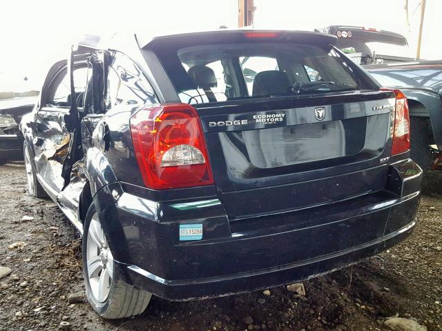 1B3CB4HA9AD591078 - 2010 DODGE CALIBER SX BLACK photo 3