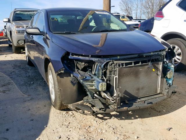 1G1ZB5ST5GF229134 - 2016 CHEVROLET MALIBU LS BLUE photo 1