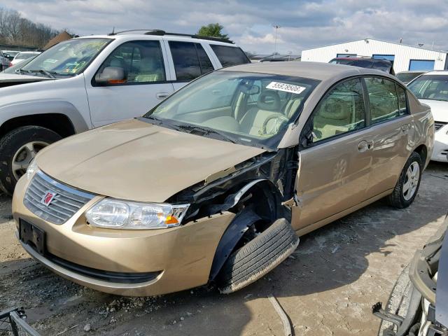 1G8AZ55F17Z161171 - 2007 SATURN ION LEVEL GOLD photo 2