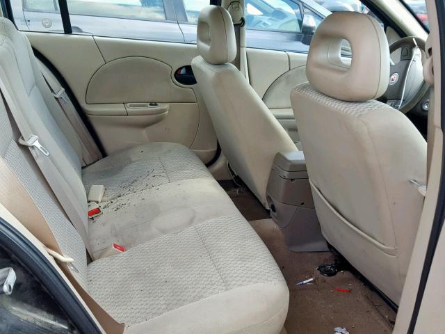 1G8AZ55F17Z161171 - 2007 SATURN ION LEVEL GOLD photo 6