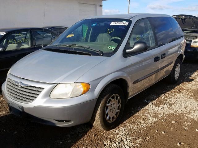 1C4GJ15B32B590262 - 2002 CHRYSLER VOYAGER EC SILVER photo 2