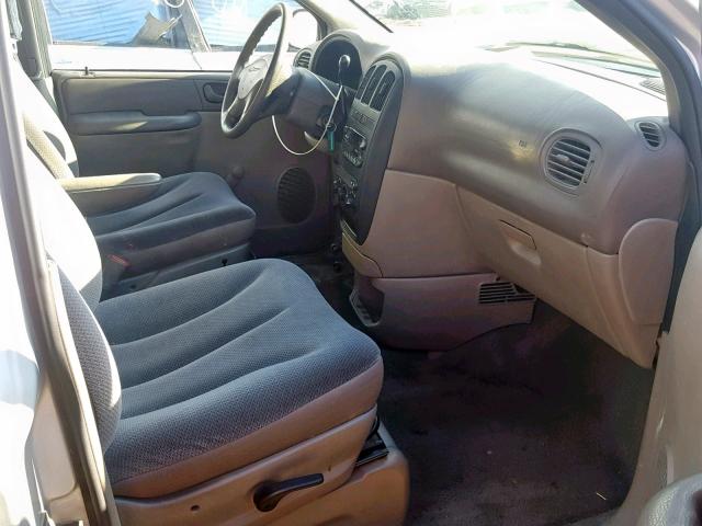 1C4GJ15B32B590262 - 2002 CHRYSLER VOYAGER EC SILVER photo 5