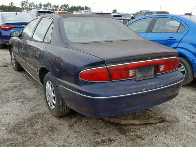 2G4WS52J211168750 - 2001 BUICK CENTURY CU BLUE photo 3