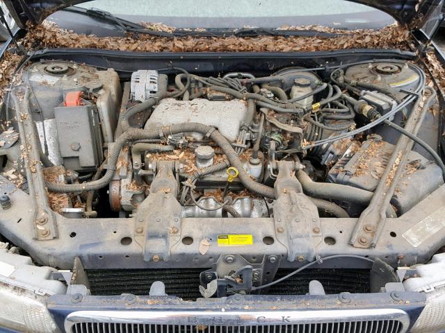 2G4WS52J211168750 - 2001 BUICK CENTURY CU BLUE photo 7