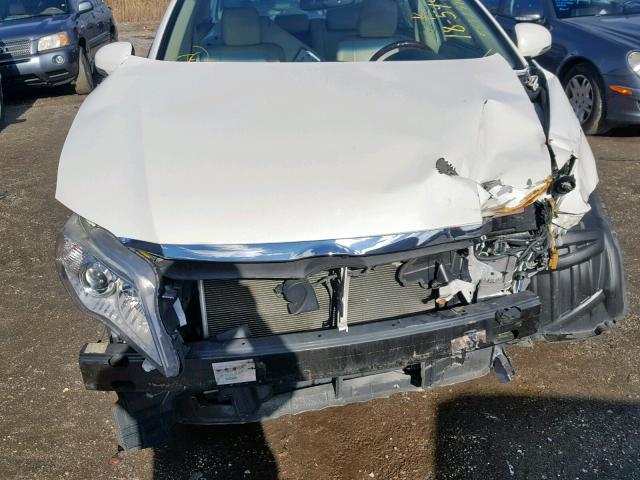 4T1BK3DB9BU379720 - 2011 TOYOTA AVALON BAS WHITE photo 7