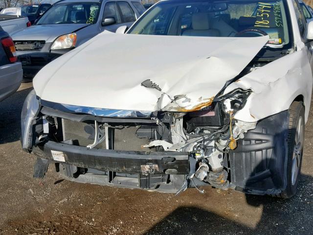 4T1BK3DB9BU379720 - 2011 TOYOTA AVALON BAS WHITE photo 9