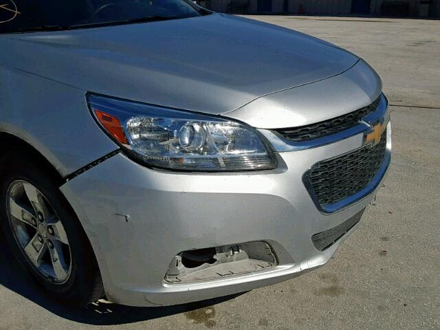 1G11C5SA2GU126841 - 2016 CHEVROLET MALIBU LIM SILVER photo 9