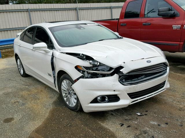 3FA6P0SU8ER181920 - 2014 FORD FUSION TIT WHITE photo 1