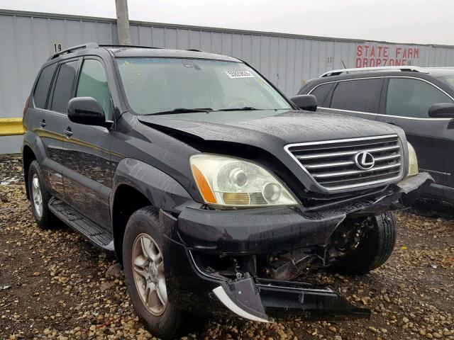 JTJBT20X640044838 - 2004 LEXUS GX 470 BLACK photo 1