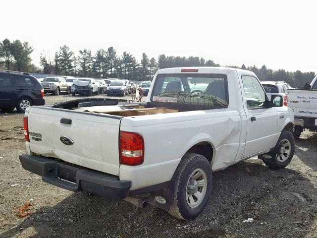 1FTYR10D58PA88841 - 2008 FORD RANGER WHITE photo 4