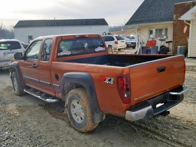 1GCDT196948172525 - 2004 CHEVROLET COLORADO ORANGE photo 3