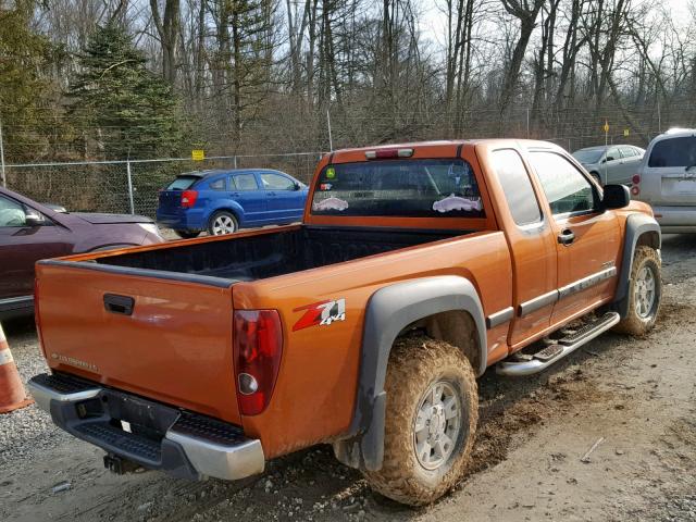 1GCDT196948172525 - 2004 CHEVROLET COLORADO ORANGE photo 4