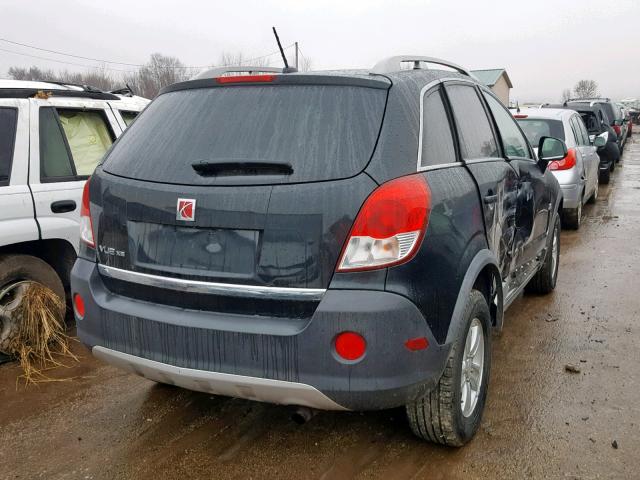 3GSCL33P38S685635 - 2008 SATURN VUE XE BLACK photo 4