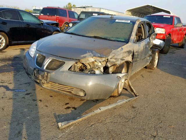 1G2ZH57N094192691 - 2009 PONTIAC G6 GT CHARCOAL photo 2