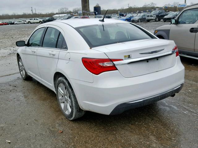 1C3CCBBB0DN734357 - 2013 CHRYSLER 200 TOURIN WHITE photo 3