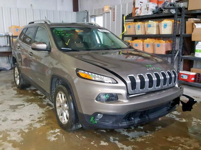 1C4PJLCB6JD590418 - 2018 JEEP CHEROKEE L GRAY photo 1