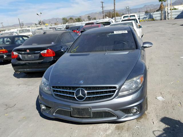 WDDEJ77X38A010354 - 2008 MERCEDES-BENZ CL 63 AMG GRAY photo 9