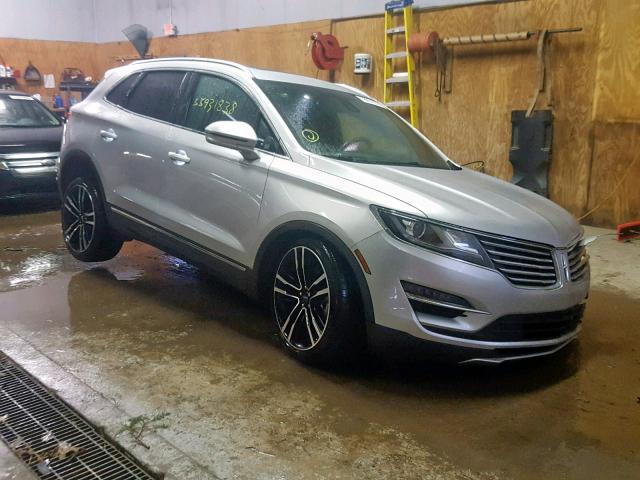 5LMTJ3DH1HUL28648 - 2017 LINCOLN MKC RESERV SILVER photo 1