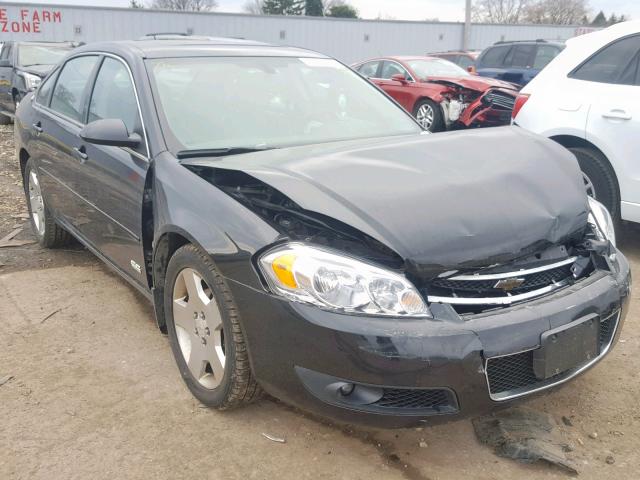 2G1WD58C069336572 - 2006 CHEVROLET IMPALA SUP შავი ფოტო 1