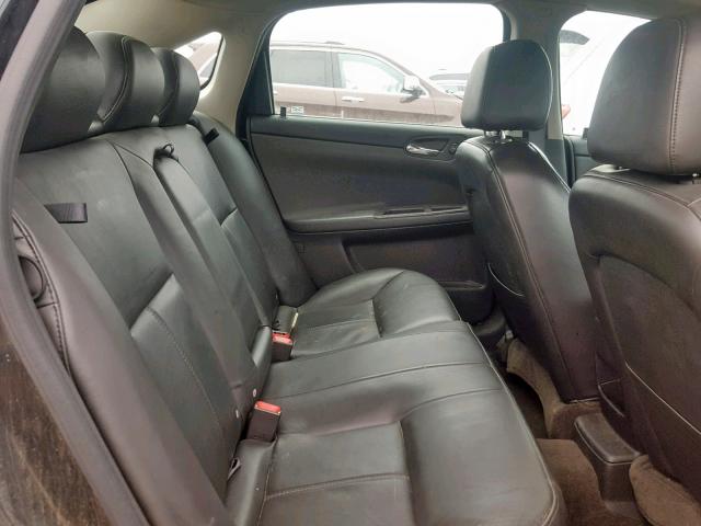 2G1WD58C069336572 - 2006 CHEVROLET IMPALA SUP შავი ფოტო 6