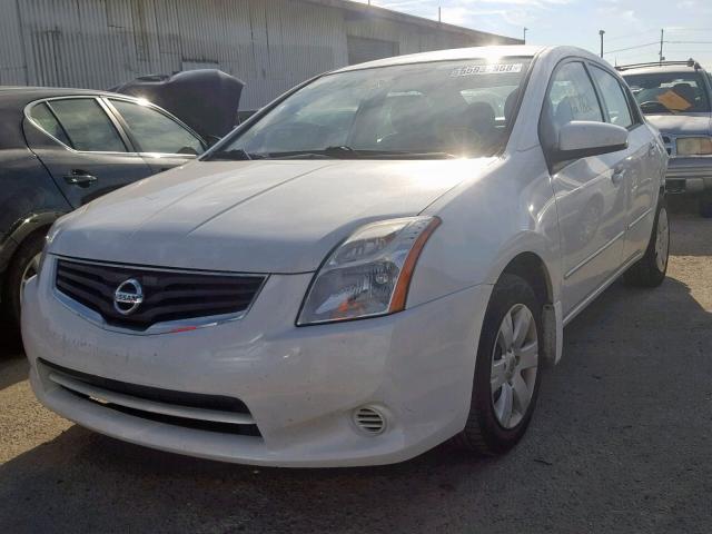 3N1AB6AP1BL662689 - 2011 NISSAN SENTRA 2.0 WHITE photo 2