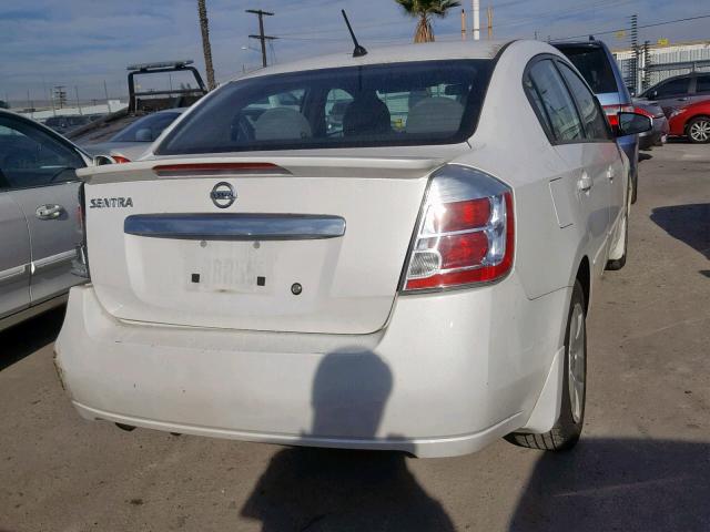 3N1AB6AP1BL662689 - 2011 NISSAN SENTRA 2.0 WHITE photo 4