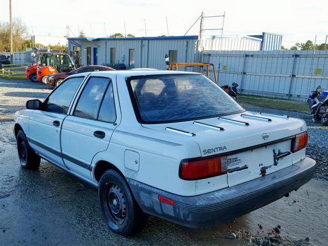 JN1EB31PXPU209491 - 1993 NISSAN SENTRA E WHITE photo 3