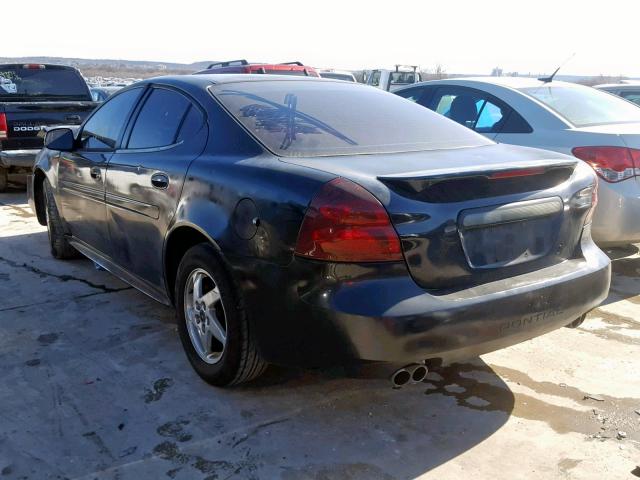 2G2WP522741283450 - 2004 PONTIAC GRAND PRIX BLACK photo 3