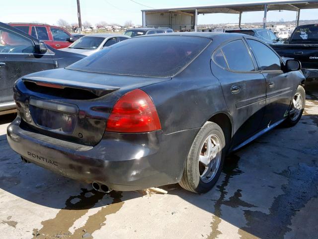 2G2WP522741283450 - 2004 PONTIAC GRAND PRIX BLACK photo 4